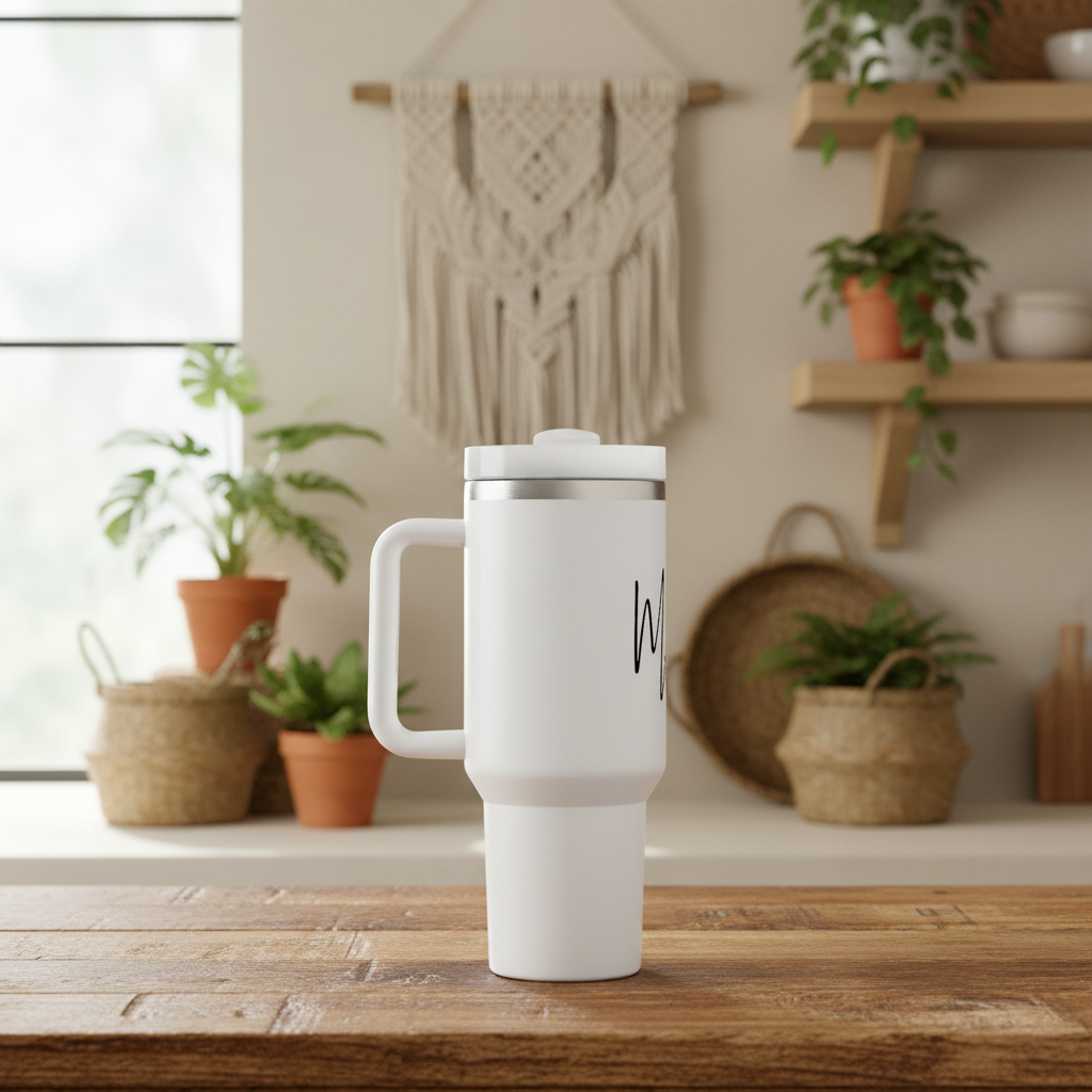 Edelstahl-Thermobecher „Mama“ – Perfektes Geschenk