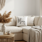 Kissen „Mama“ – Liebevoll und gemütlich für Sofa oder Bett