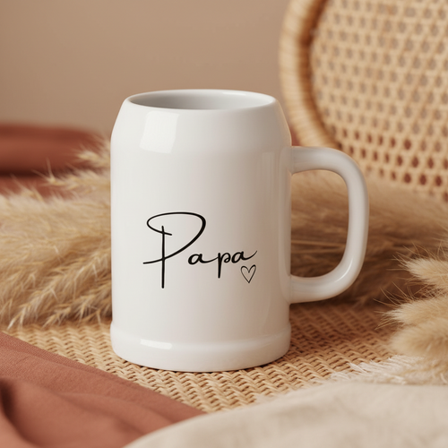 Bierkrug „Papa“ – Geschenk für gesellige Genussmomente