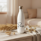 Thermoflasche „Papa“ – Liebevolles Geschenk für heiße & kalte Getränke