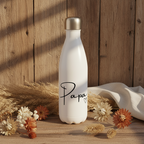 Thermoflasche „Papa“ – Liebevolles Geschenk für heiße & kalte Getränke
