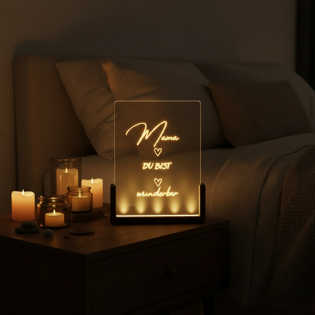 Schlafzimmer leuchtend