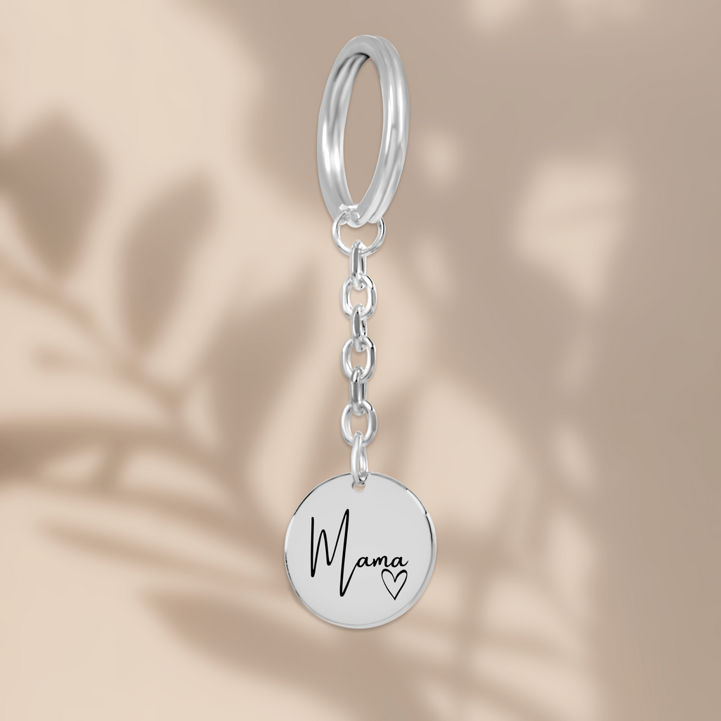 Mama Schlüsselanhänger – Stilvolles Accessoire mit Gravur
