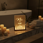 Spa Badezimmer leuchtend